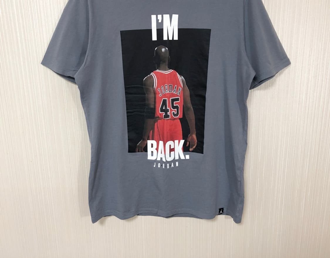 나이키조던 AJ 레트로10 I'm 45 Back 티셔츠 M(해외) 상품이미지4