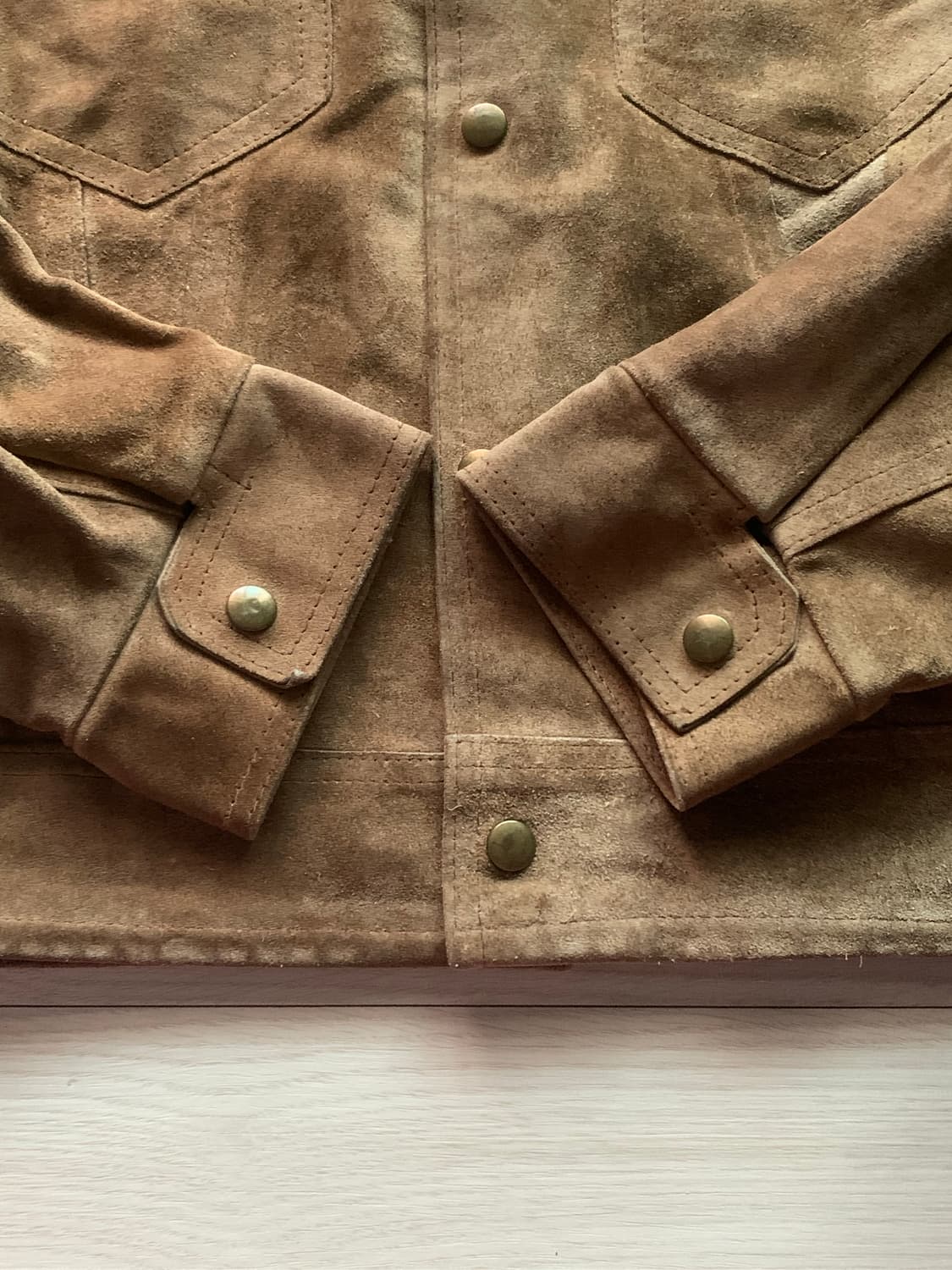 70s Sears 더 레더 샵 스웨이트 트러커 자켓 상품이미지7