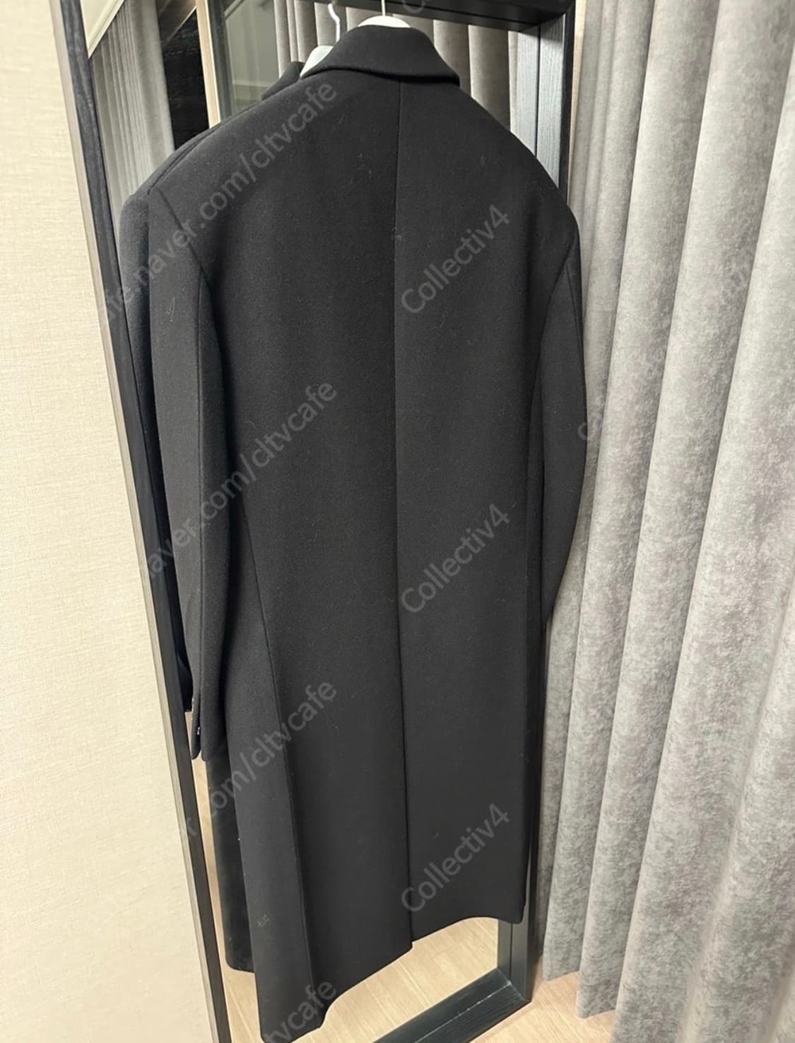 렉토 싱글 코트 블랙 L 상품이미지6