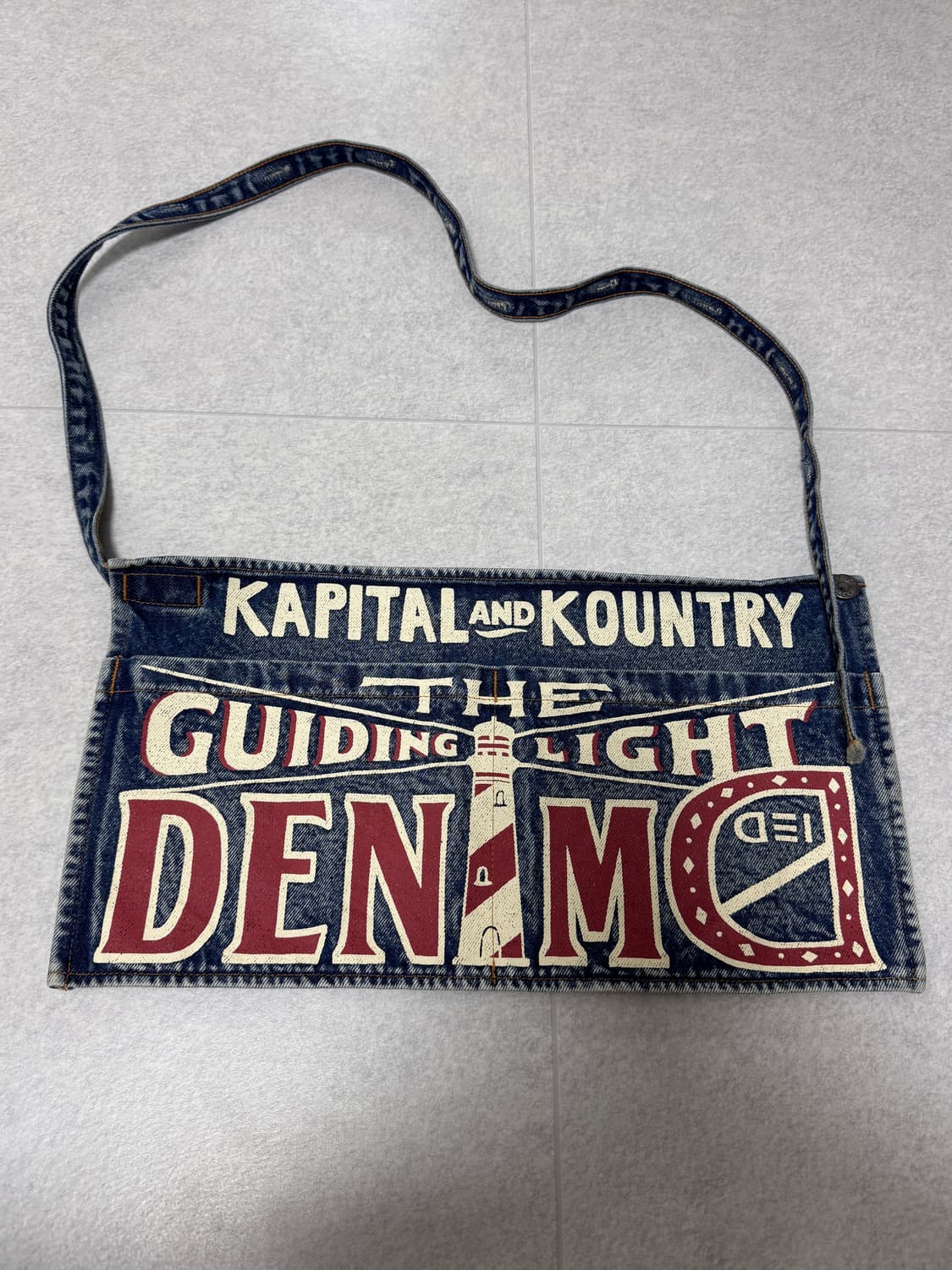 캐피탈 13온즈 데님 앞치마 상품이미지1