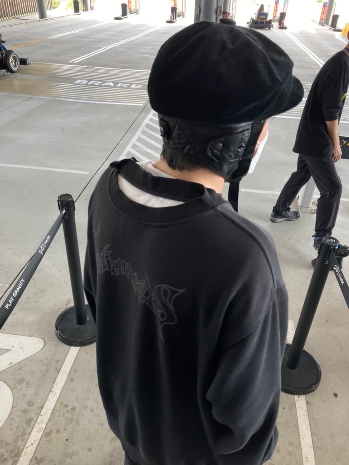 [S] 16SS 베트멍 x 챔피온 메탈로고 리버시블 스웻셔츠  상품이미지1