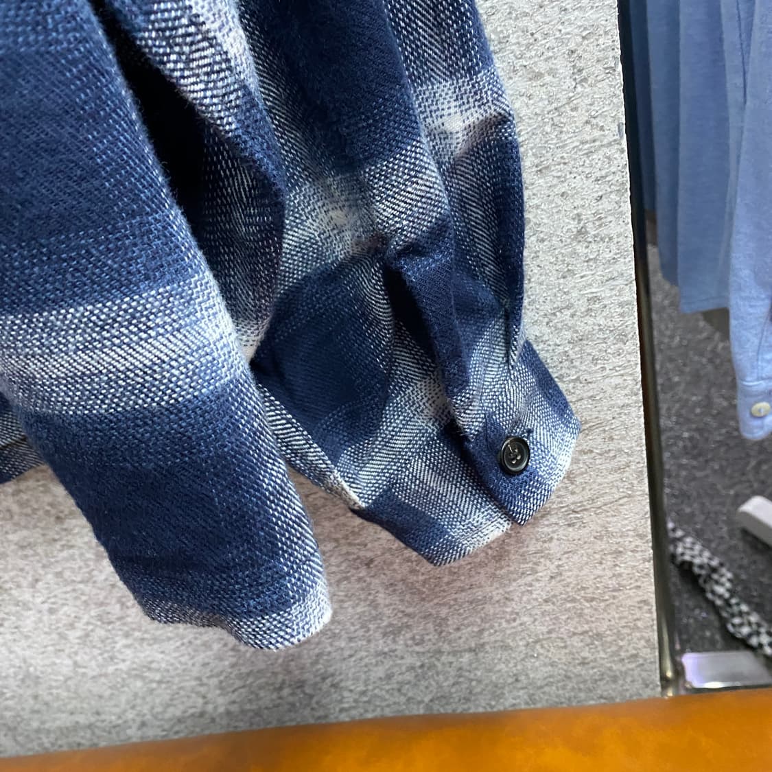 파르티멘토 플란넬 체크셔츠 집업 자켓 B4519 상품이미지6