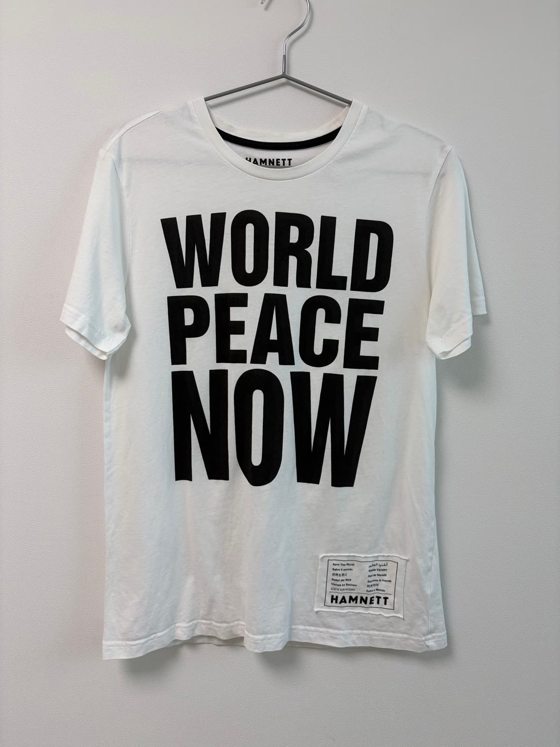 캐서린 햄넷 world peace now 티셔츠 상품이미지1