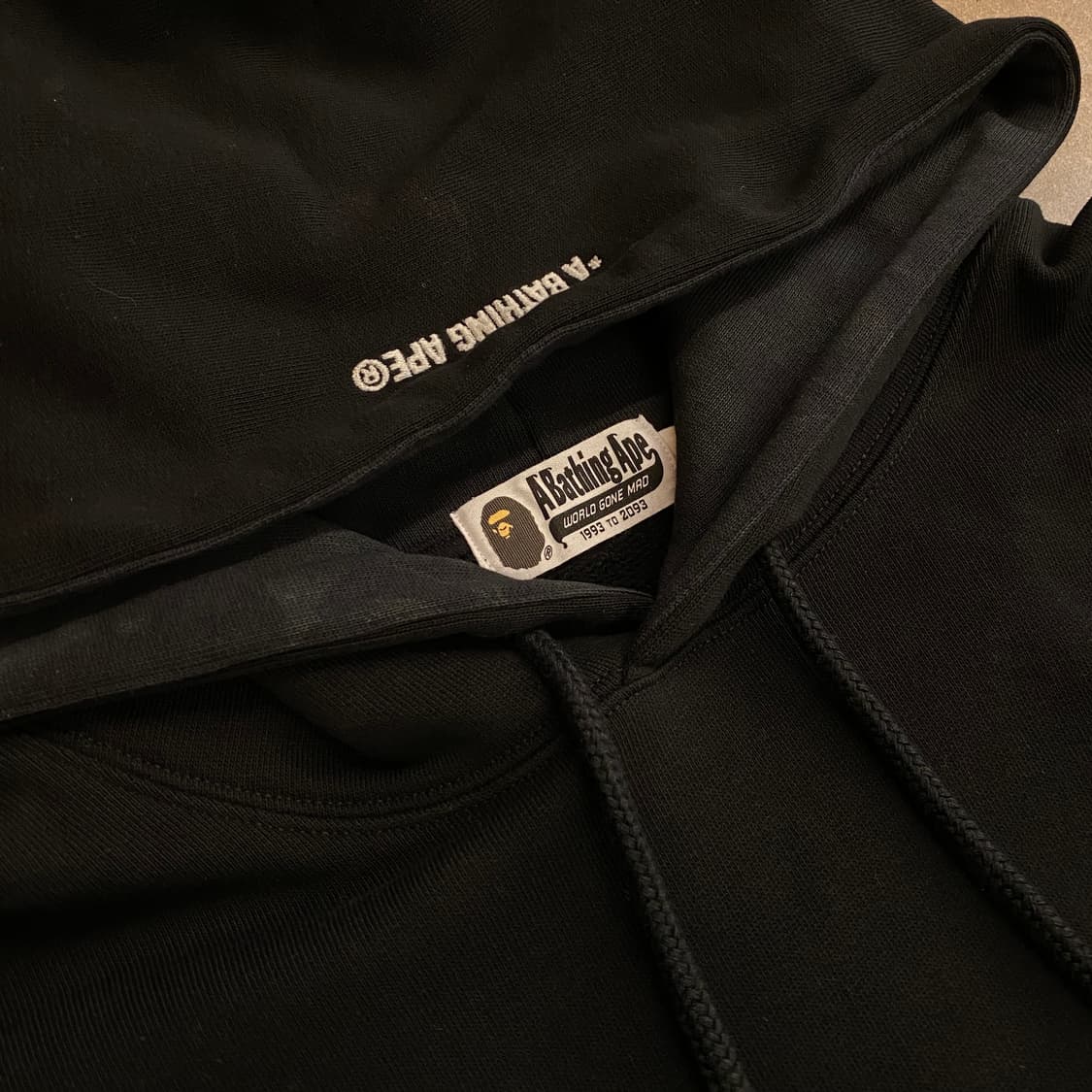 베이프 원포인트 후드티 상품이미지3