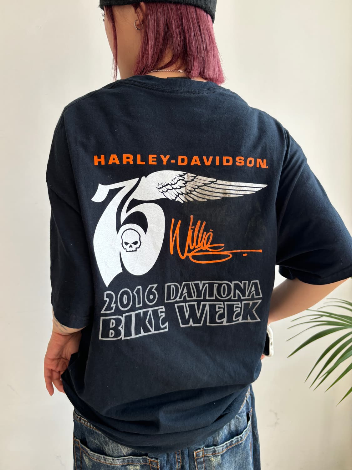 90’s Harley-Davidson 반팔 티셔츠 상품이미지3