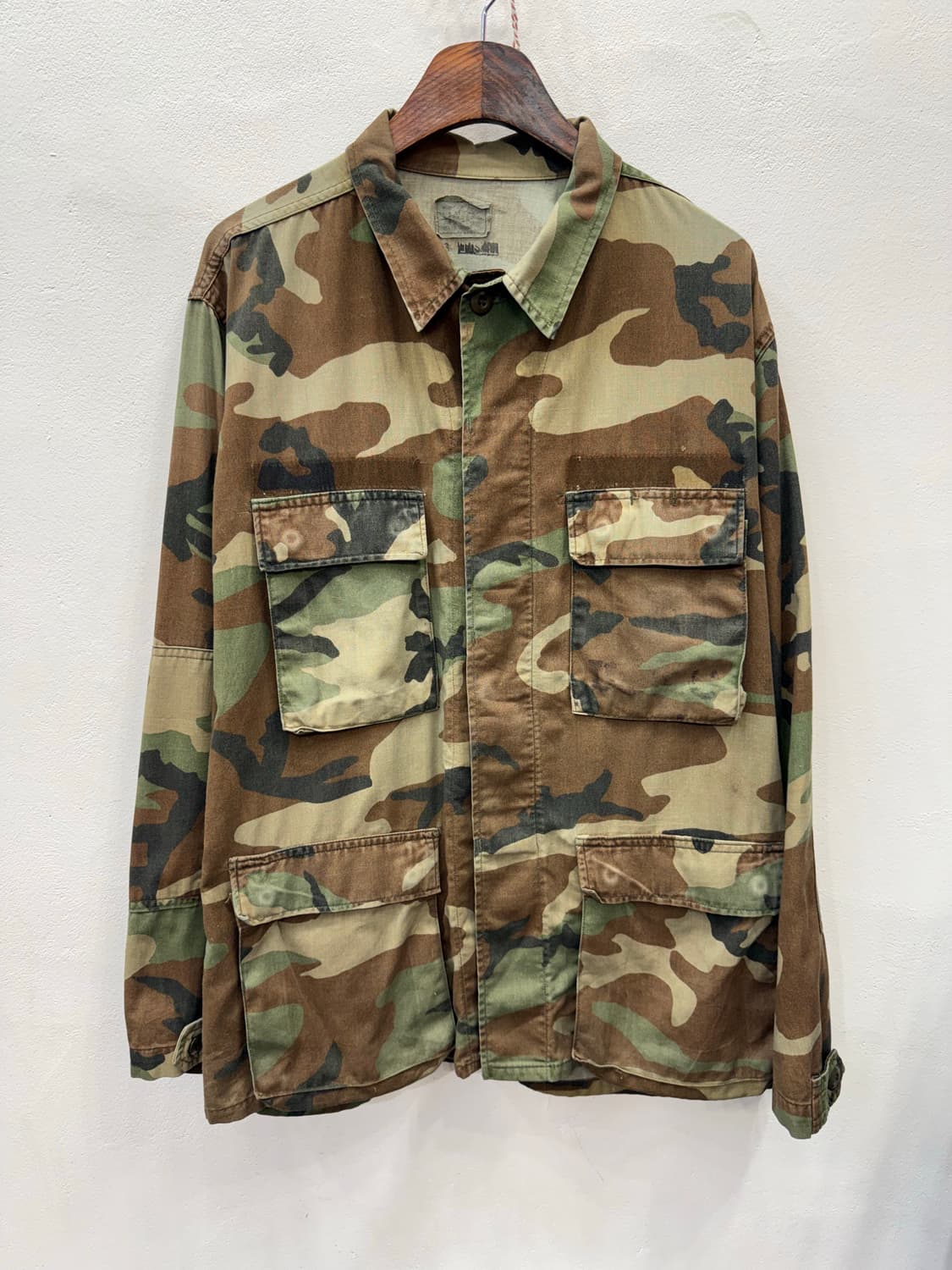 U.S.army 우드랜드 bdu 자켓 상품이미지1