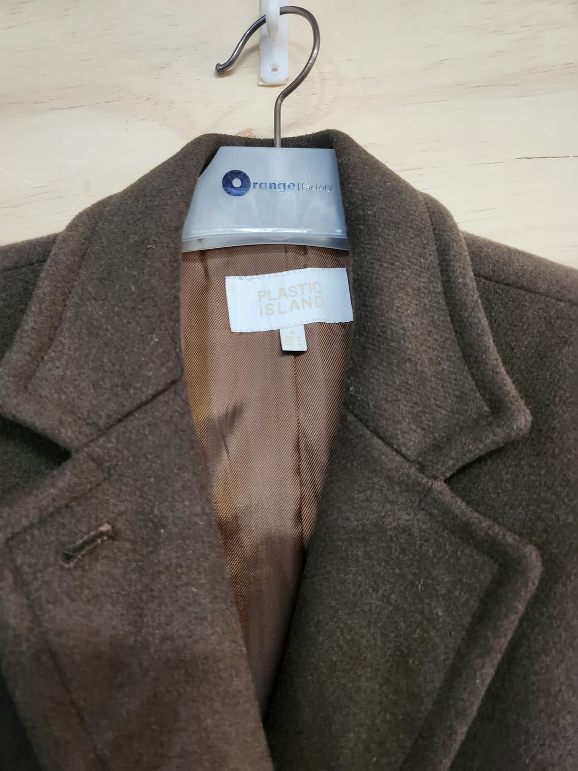 216) 플라스틱아일랜드 더블버튼 코트 상품이미지2