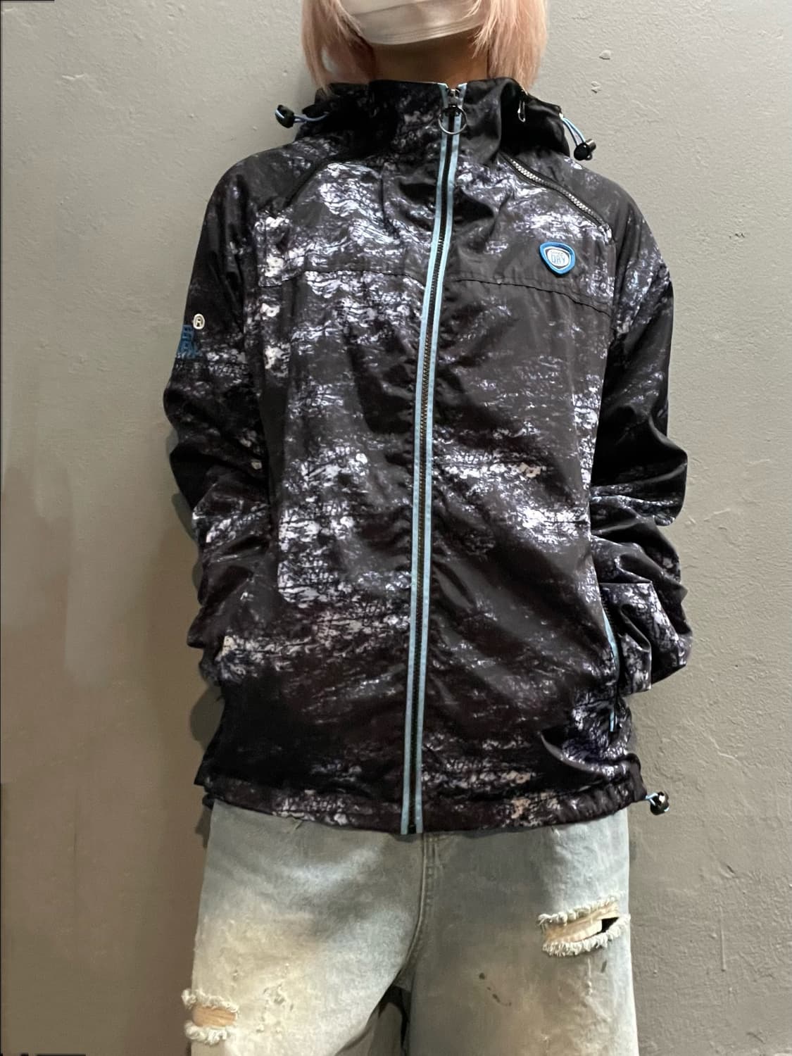 superdry 프린팅 바람막이 상품이미지1
