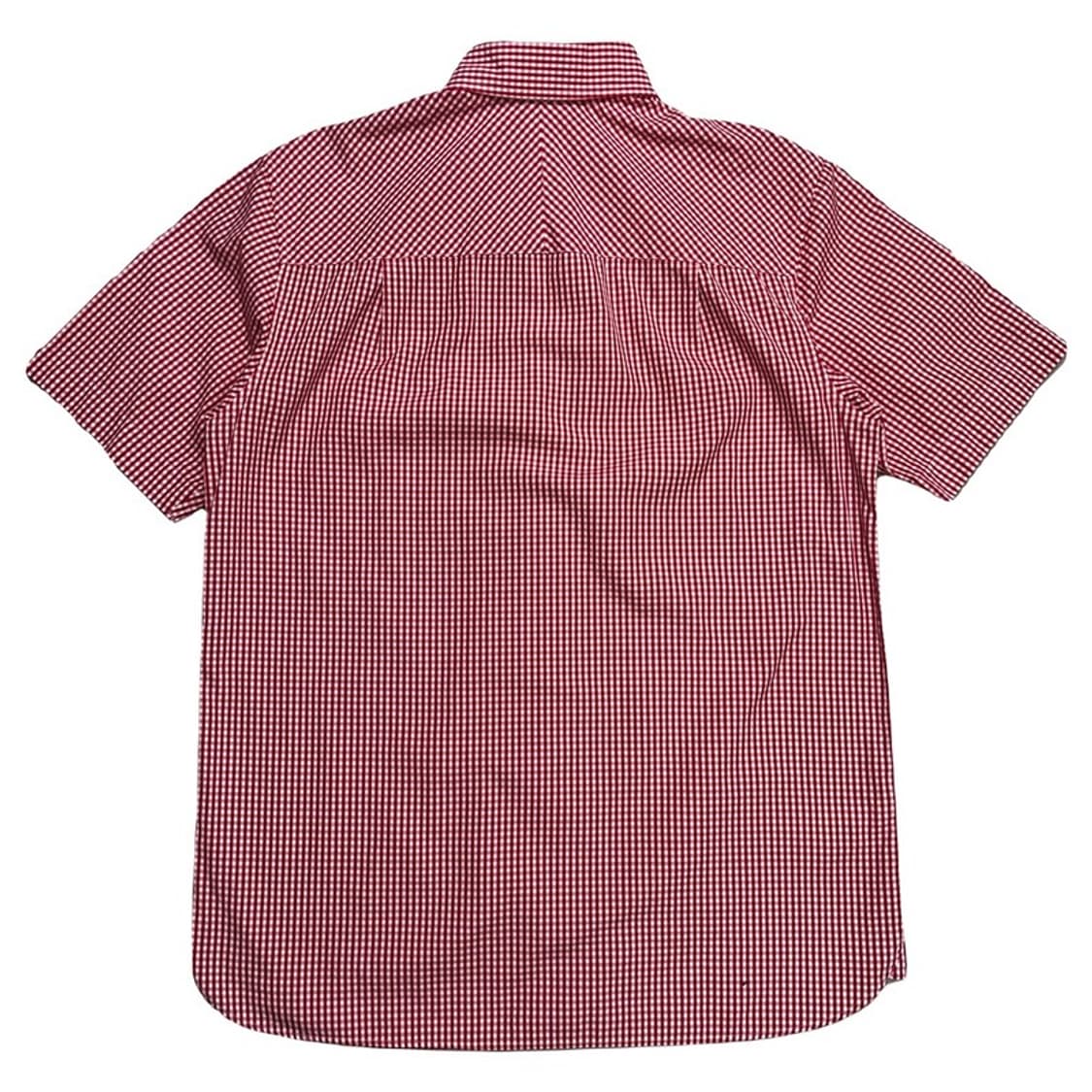 FRED PERRY 깅엄 반팔 셔츠 S 상품이미지9