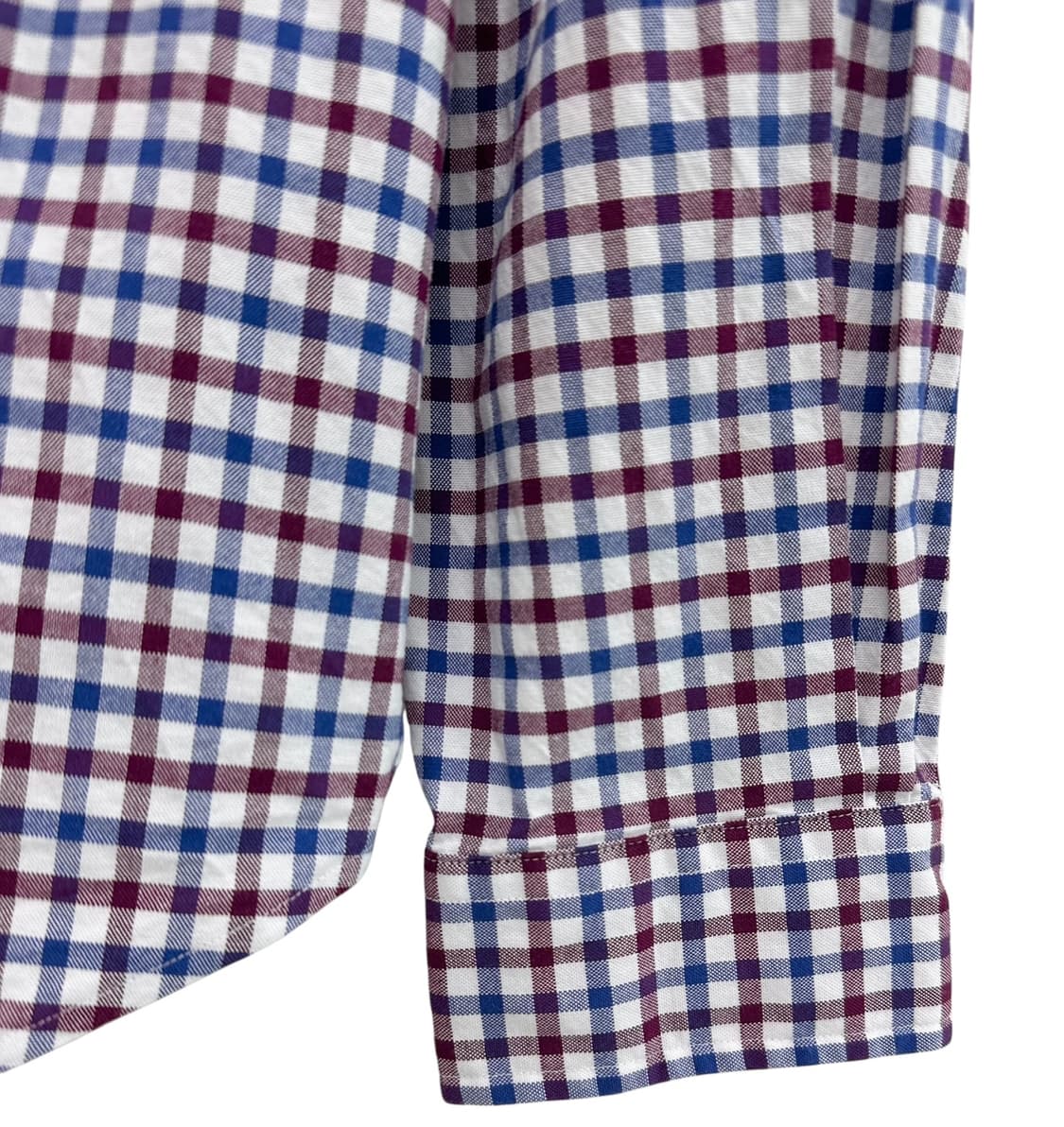 폴로 슬림핏 옥스포드 셔츠 체크 (M)  상품이미지6