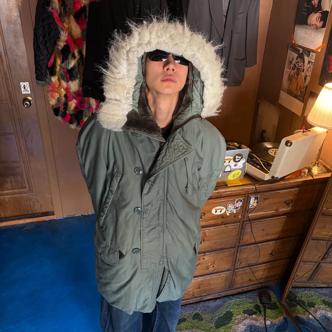 90S N3B MILITARY PARKA L 상품이미지1