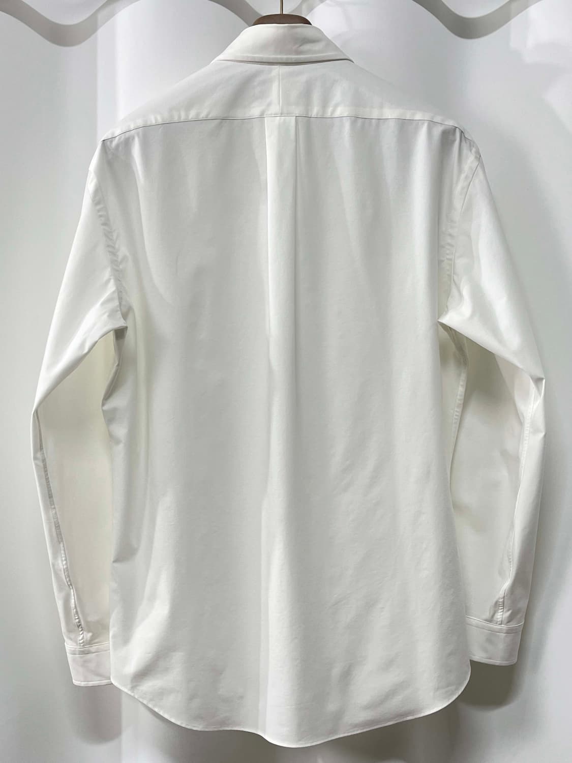 폴로 랄프로렌 코튼 엘라 화이트 버튼다운 포플린 커스텀핏 셔츠 상품이미지2