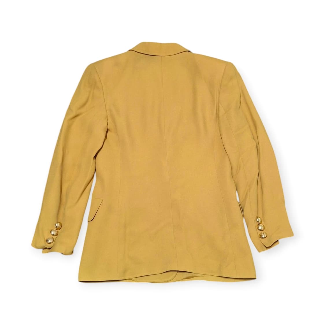66,L)발렌티노 Miss V 더블 브레스티드 블레이저 머스타드 옐로우 상품이미지2