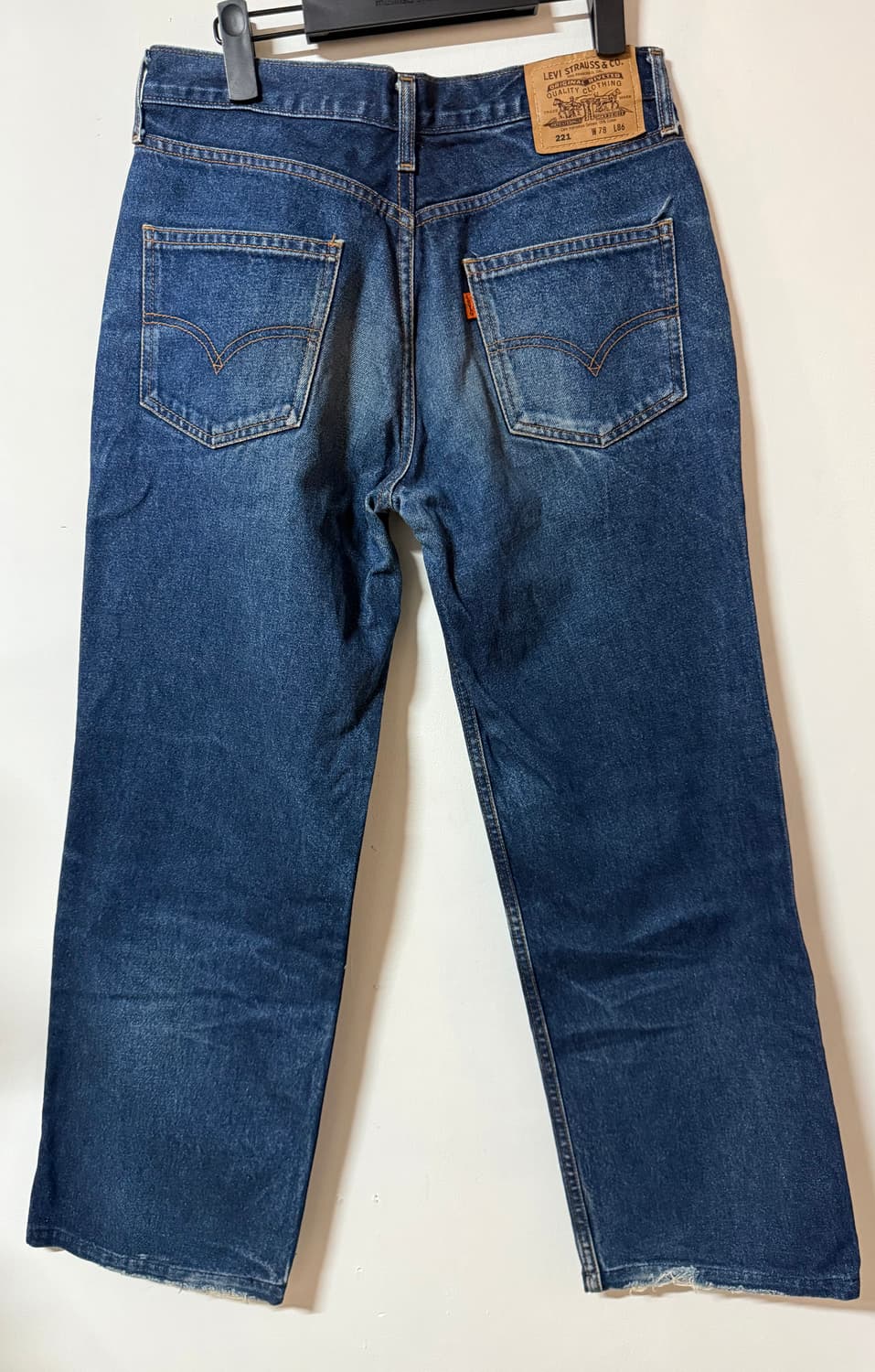 리바이스 221 빈티지 워싱 데님 팬츠 W30 스트레이트핏 청바지 상품이미지3