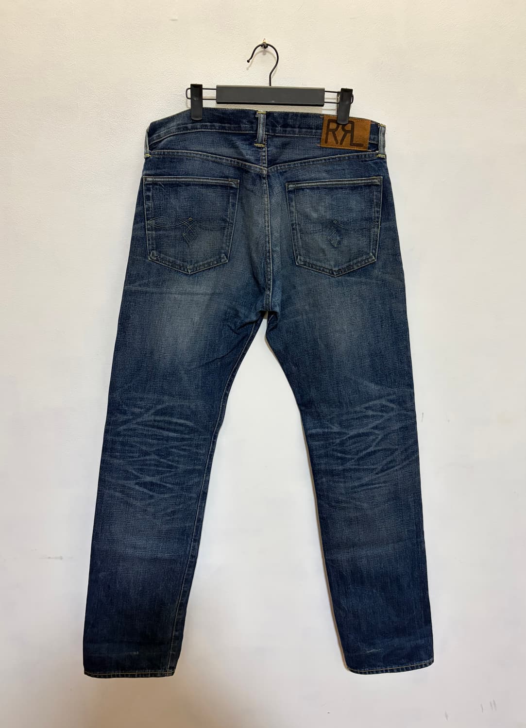 RRL 더블알엘 로우 스트레이트 셀비지 데님 32 상품이미지4