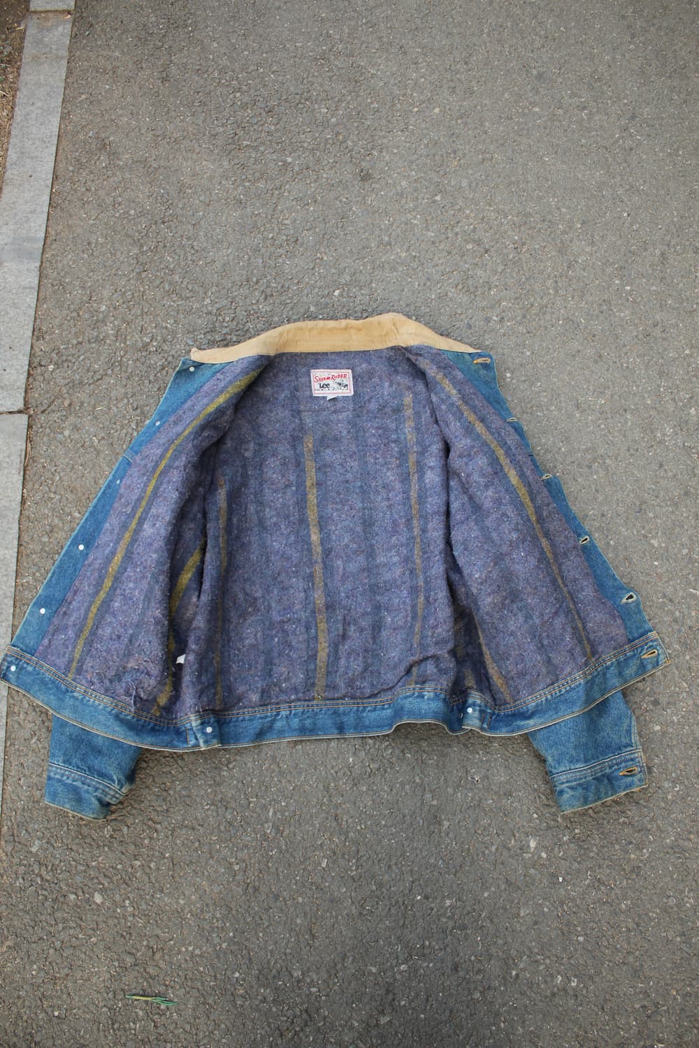 90s Lee StormRider Blanket Lined Jacket 상품이미지5