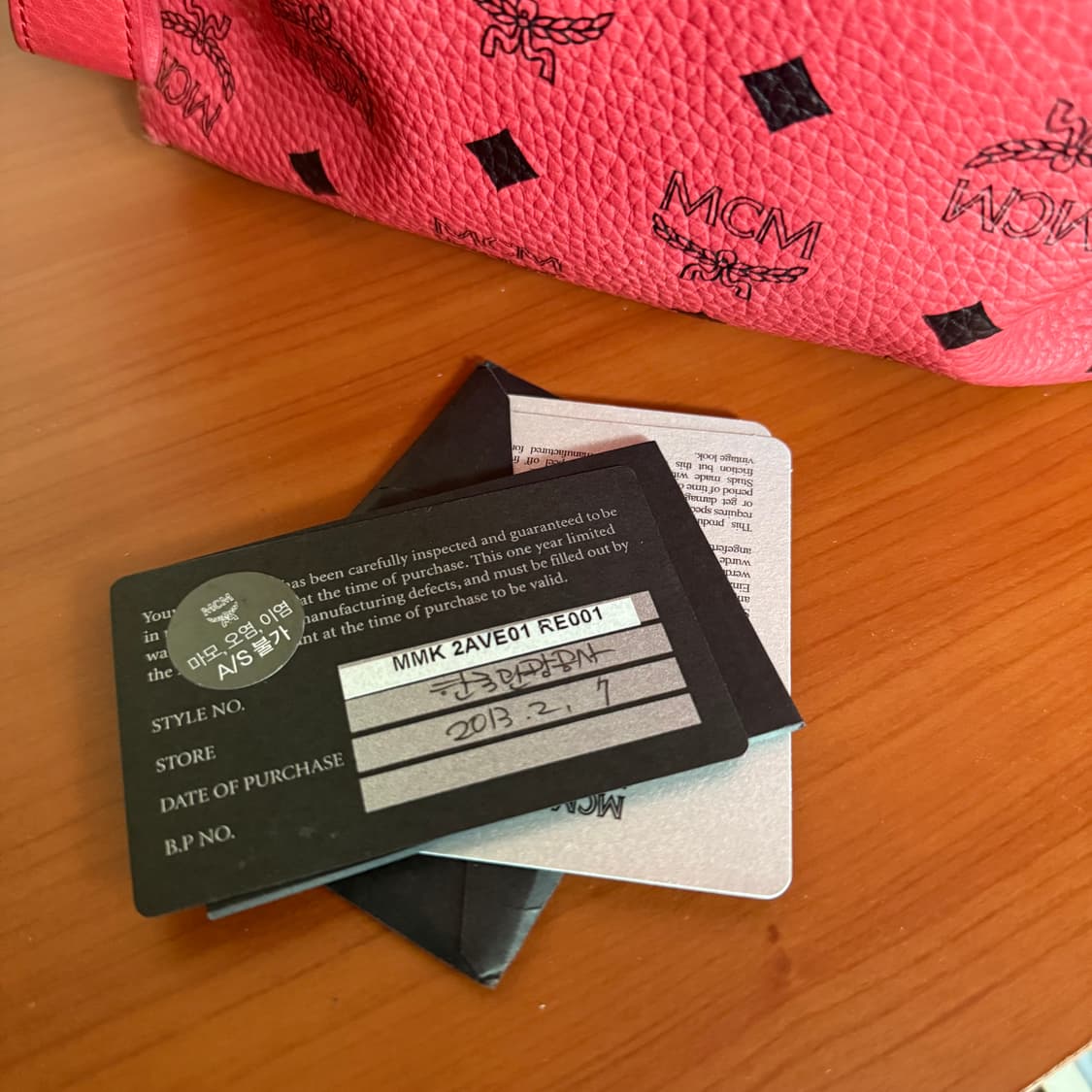 MCM 비세토스 백팩 레드 상품이미지7