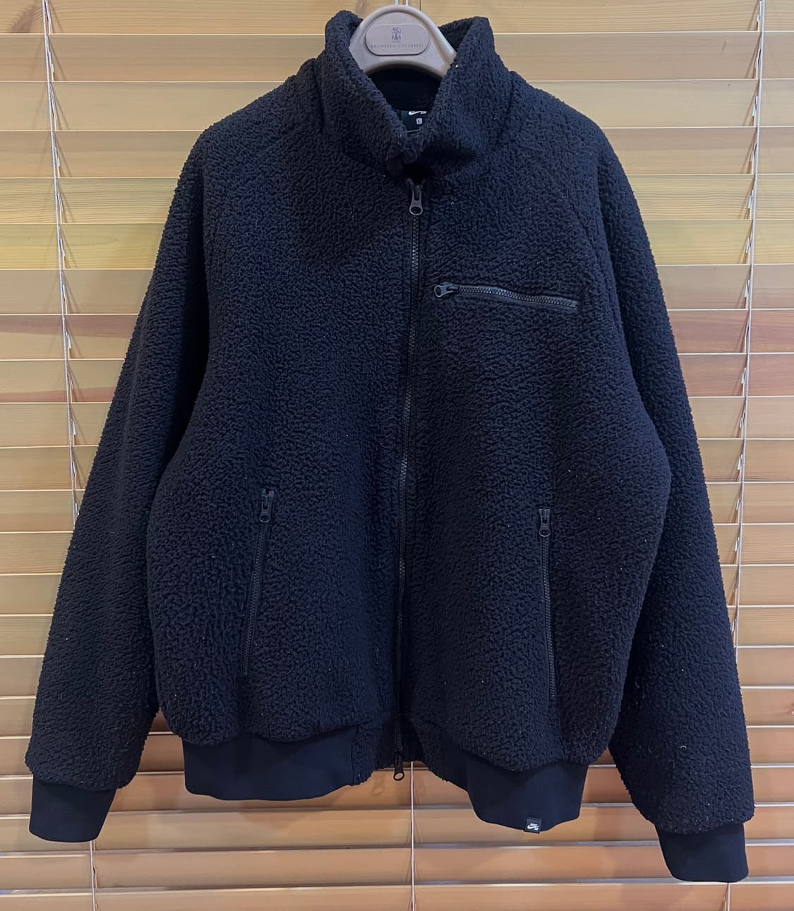 나이키 남성 블랫 후리스집업점퍼  상품이미지1