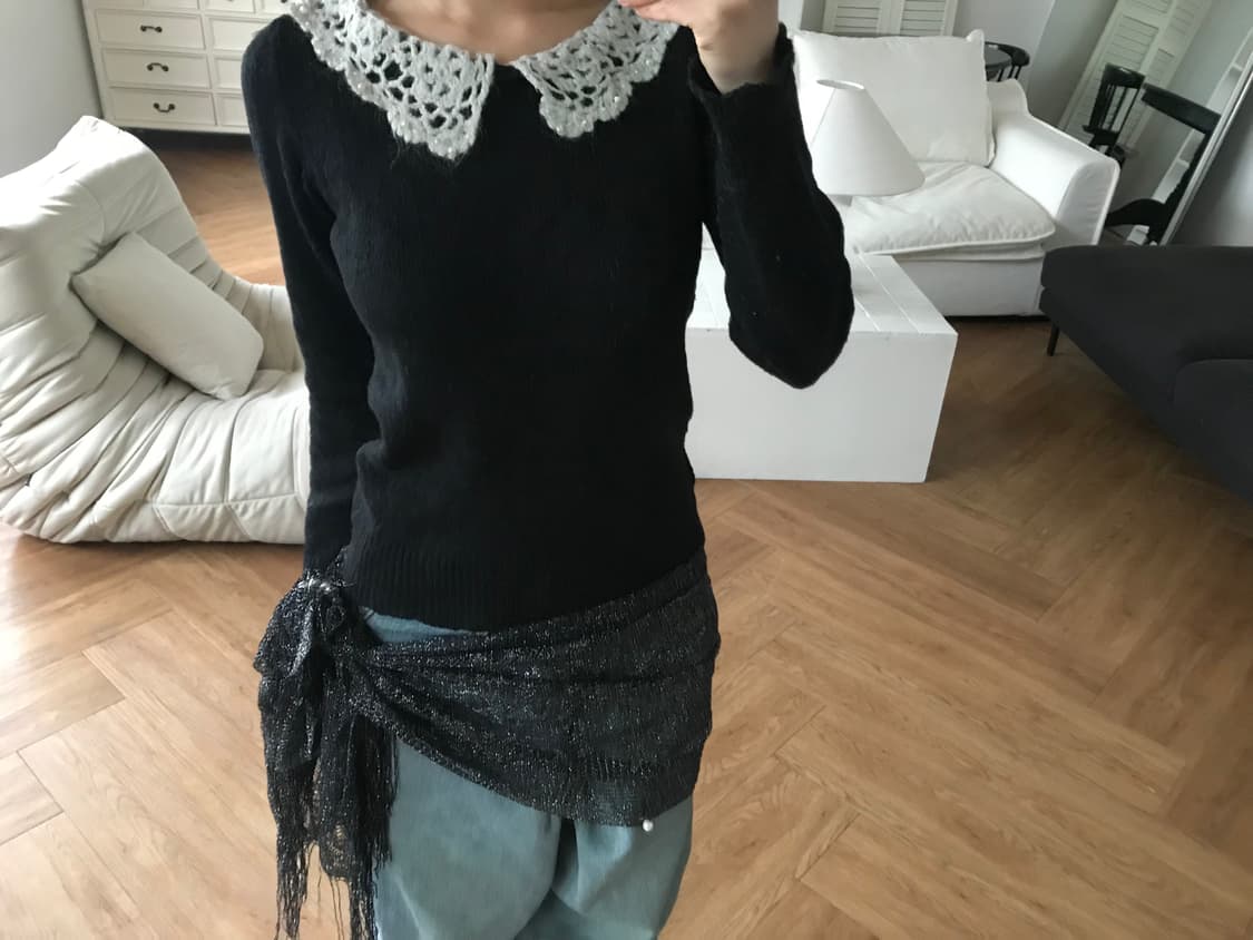 vintage lace knit 상품이미지1