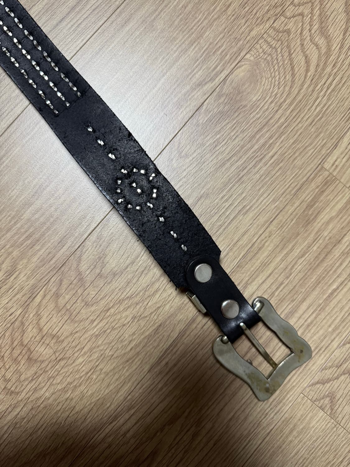 Erd texas surenade studded belt 80 size 상품이미지5