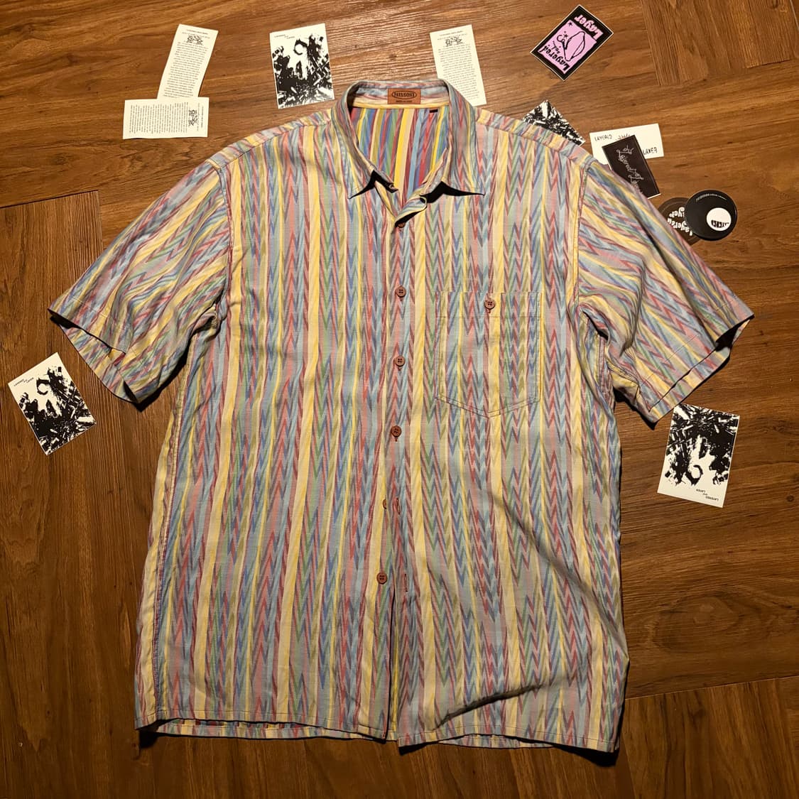 Missoni mix pattern half shirt 상품이미지4