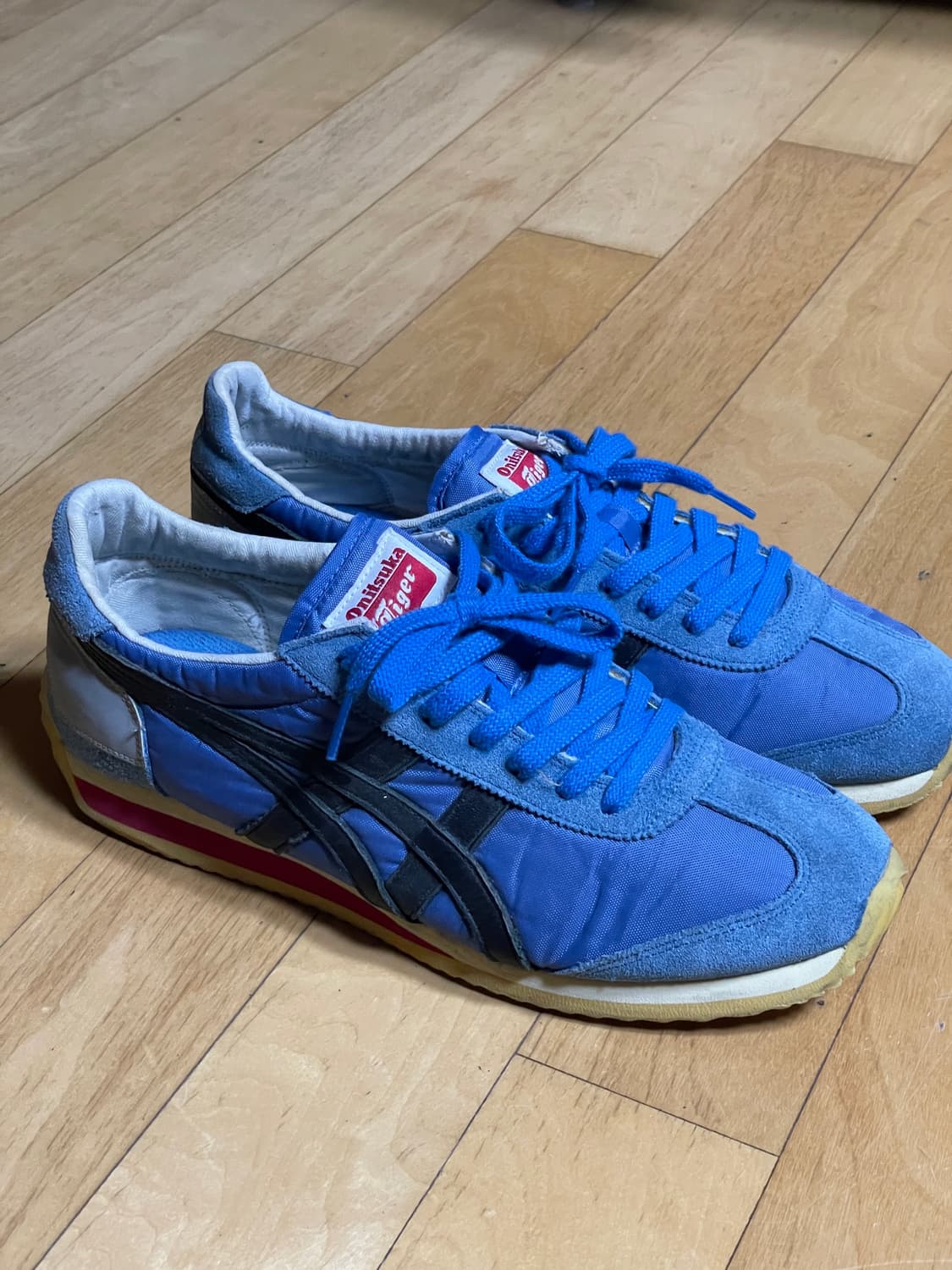 Onitsuka Tiger 캘리포니아 78 빈티지 블루 블랙 250 상품이미지1