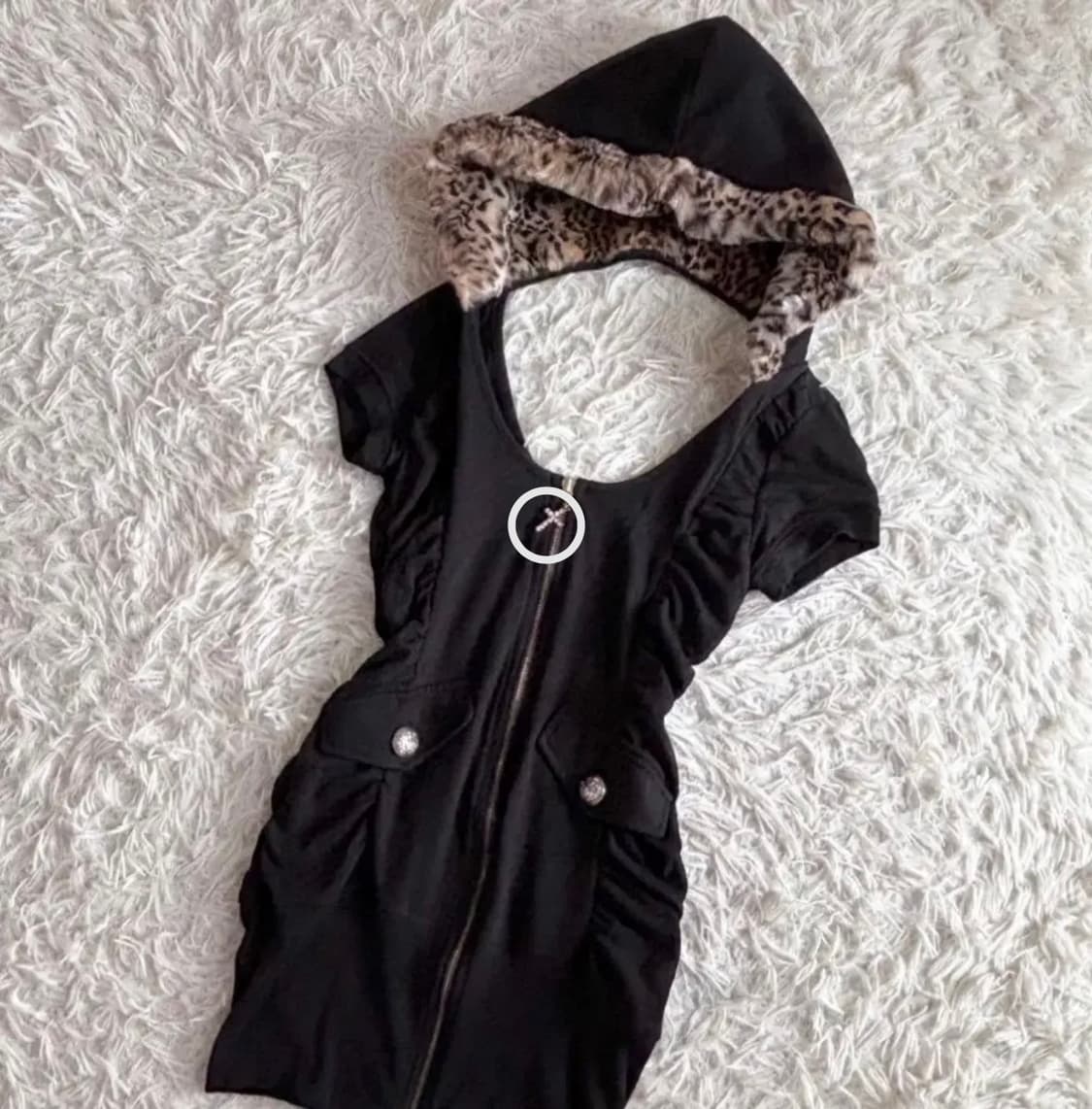 Ma*rs 레오파드 원피스 오네갸루 갸루  상품이미지1