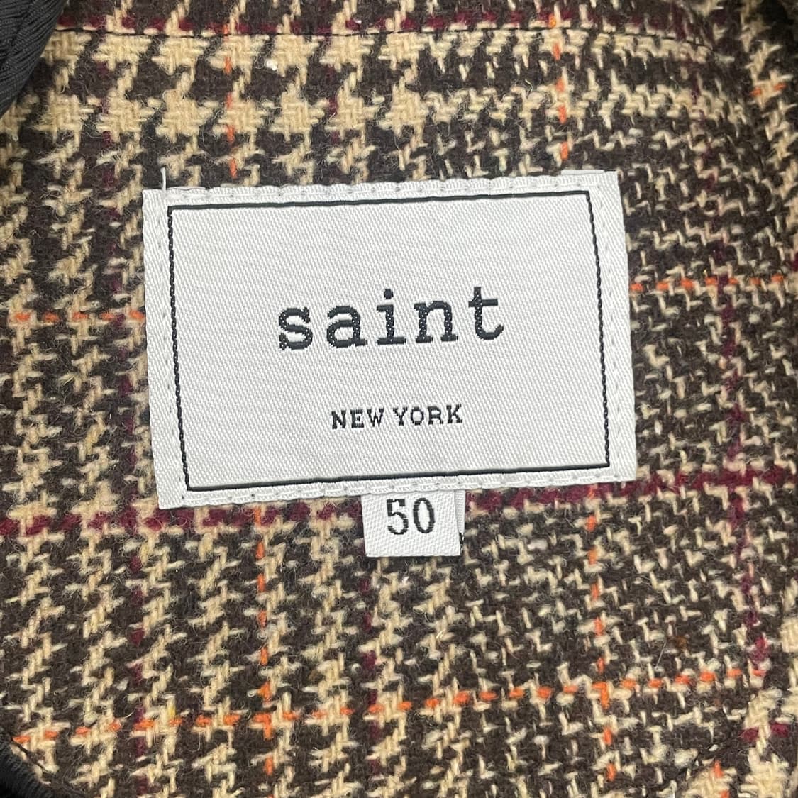 50 세인트 뉴욕 체크 블레이저 자켓 0304S1 상품이미지2