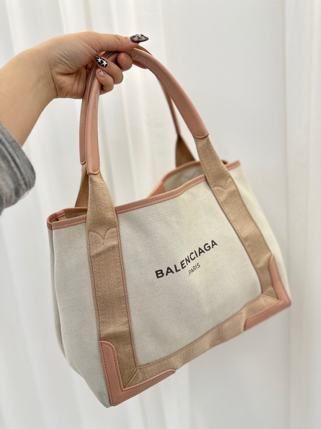 (빈티지) 발렌시아가 카바스 핑크S 상품이미지1