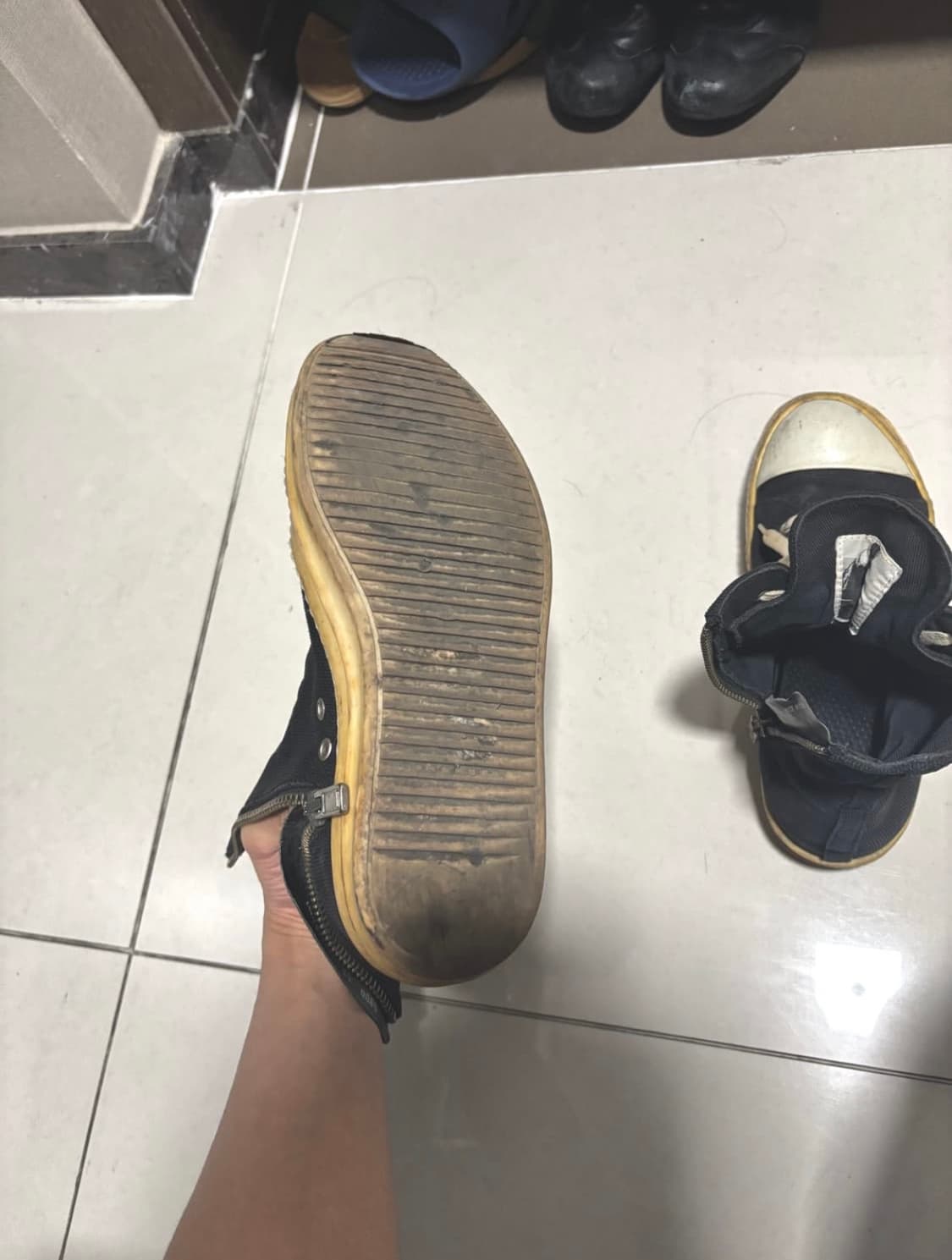 릭오웬스 다크쉐도우 라모네스 하이탑 15-16FW 41 상품이미지6