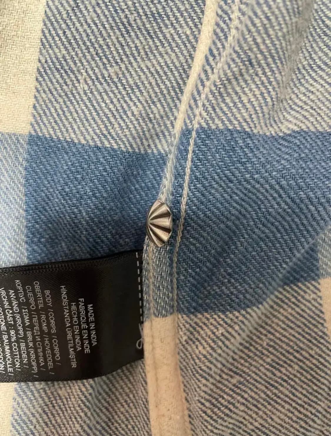 RRL 플레이드 웨스턴 체크셔츠 xl 상품이미지3