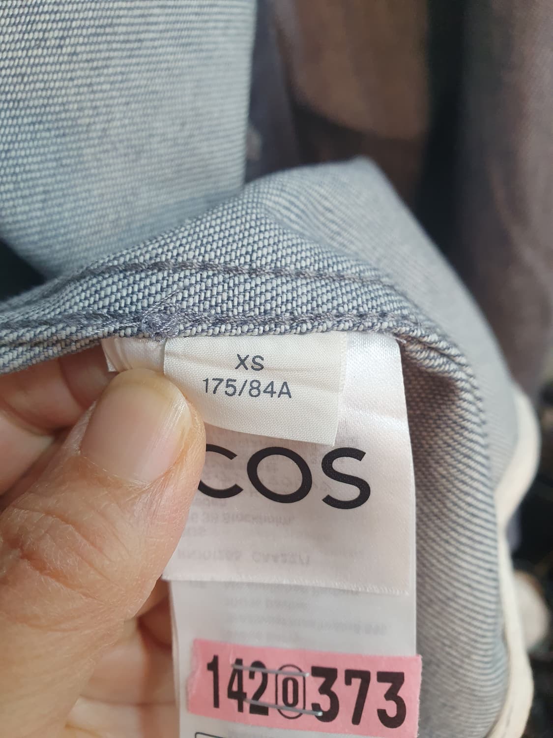 COS 남성 셔츠  회색 상품이미지5