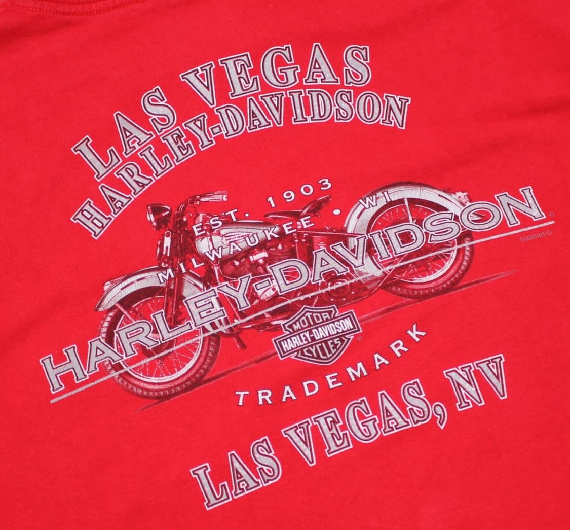 Harley-Davidson 할리 데이비슨 라스베이거스 바이크 반팔 상품이미지3