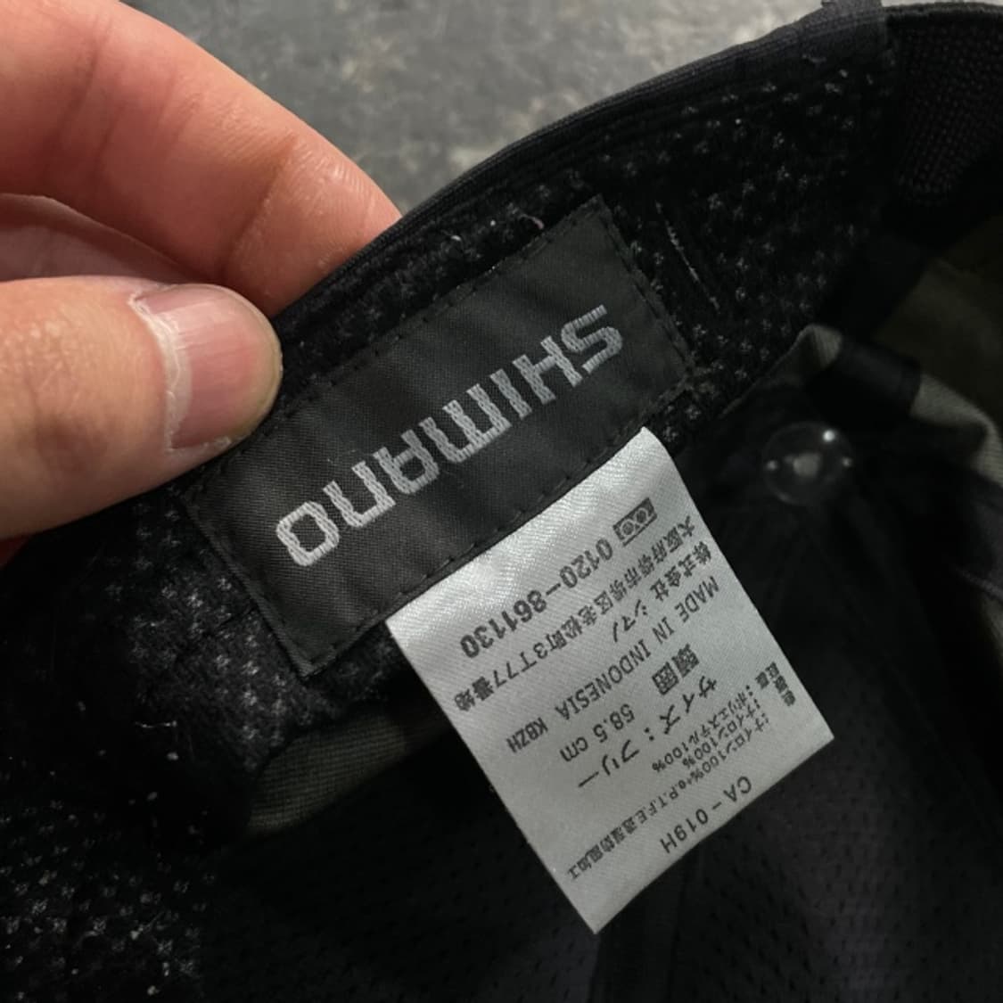 시마노 윈드스토퍼 볼캡 상품이미지4