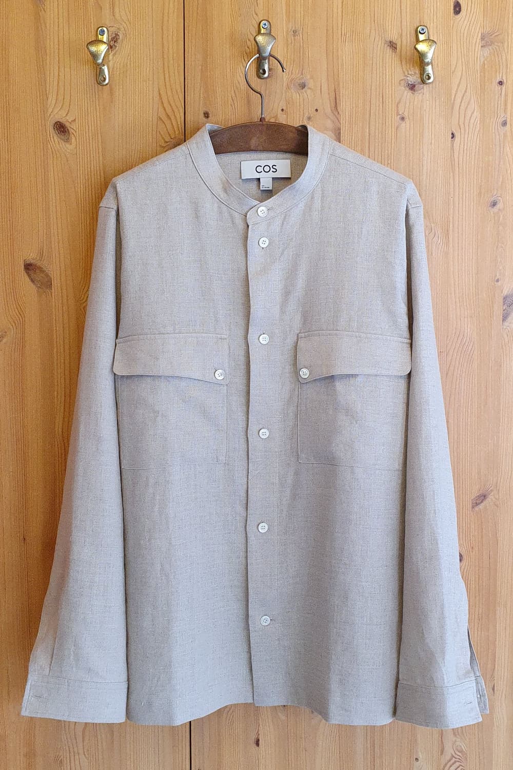 (새상품)100.COS 린넨 셔츠 상품이미지3