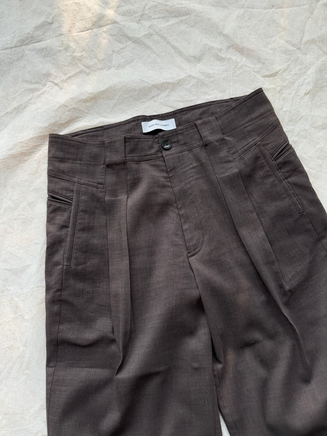 [48] 키코 코스타디노브 22fw 룬 트라우저 상품이미지2