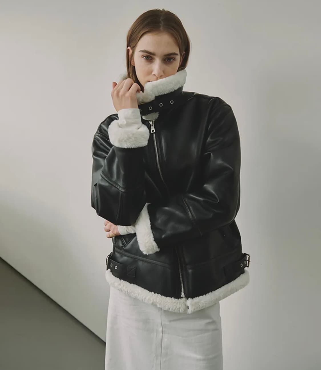 레프트서울 에비에이터 무스탕 S 상품이미지3