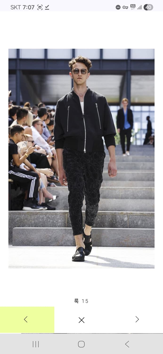 이세이 미야케 멘 18ss 울 바이커 자켓 상품이미지5