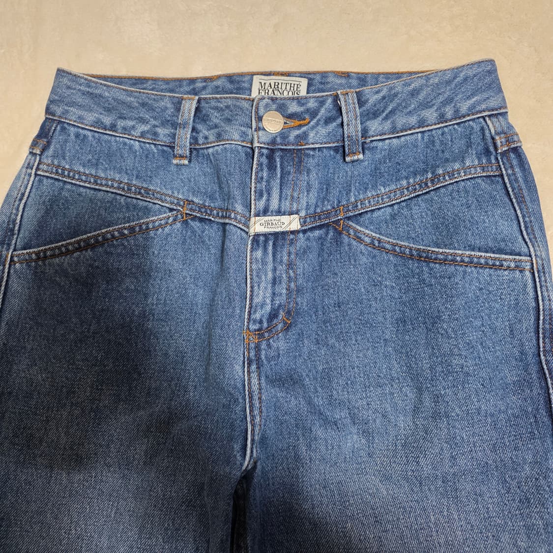 (26)여성 마리떼 프랑소와 저버 데님 팬츠 상품이미지2