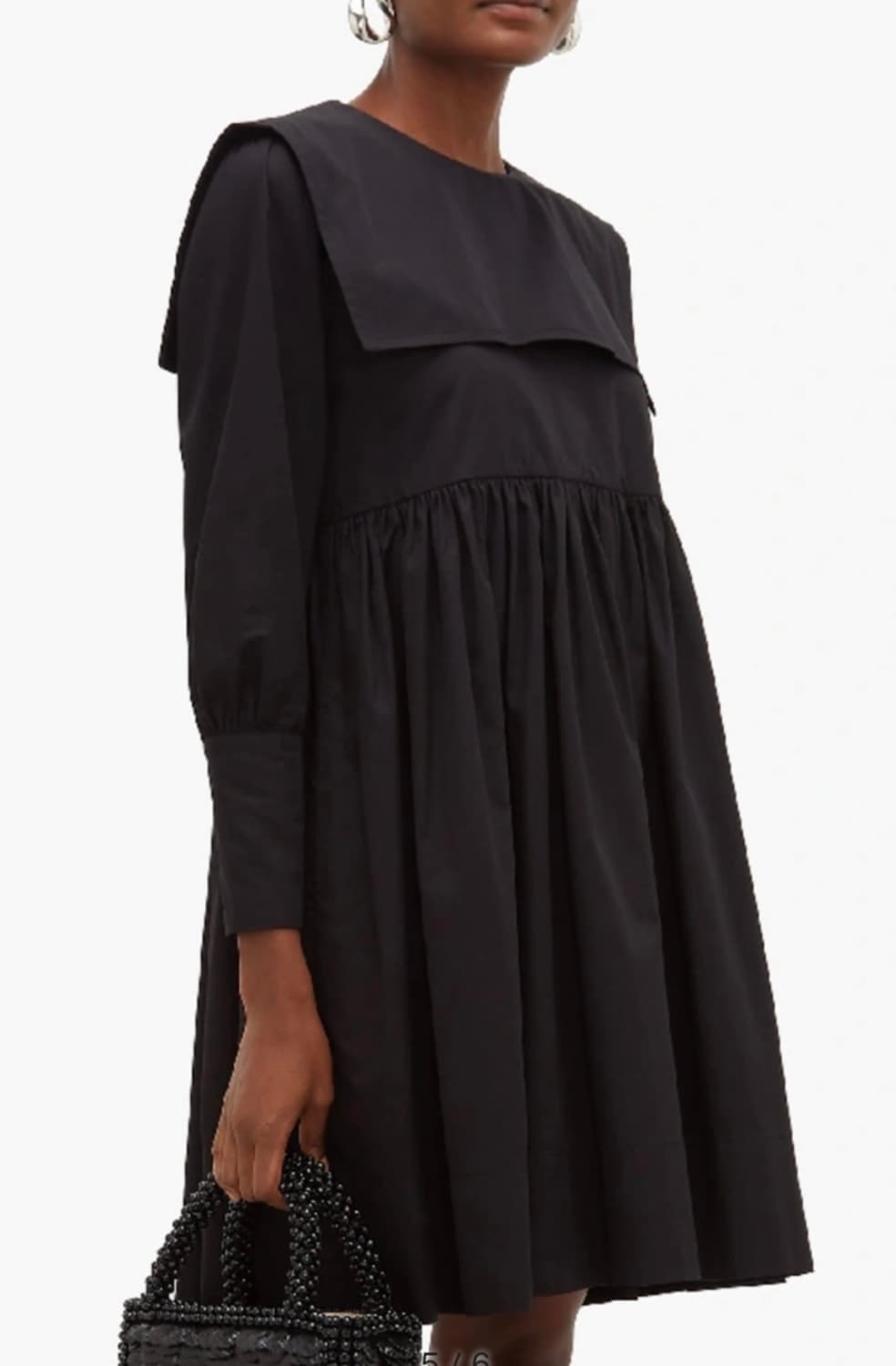 [몰리고다드] 세일러 블랙 드레스 uk8 상품이미지2