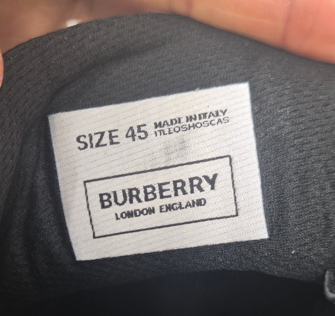 버버리 신발 모노그램 체크 아서 스니커즈 285~290/ 45(정품) 상품이미지7