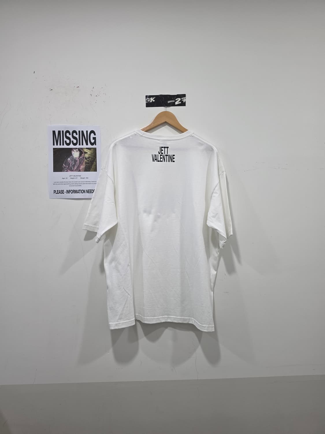 JETT VALENTINE 너드 이모지밈 반팔 XL 상품이미지5