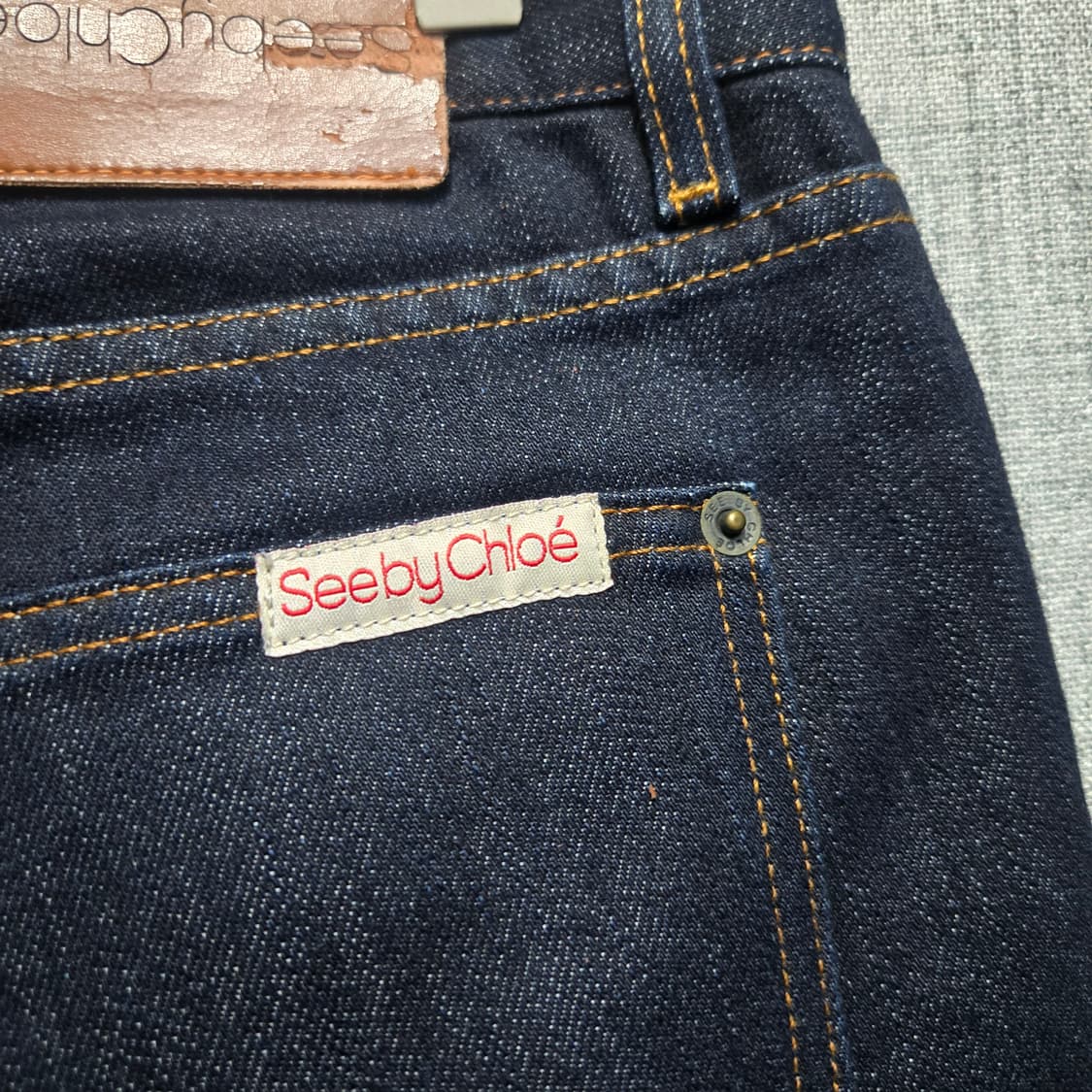 씨바이끌로에 진청 부츠컷 데님  상품이미지5