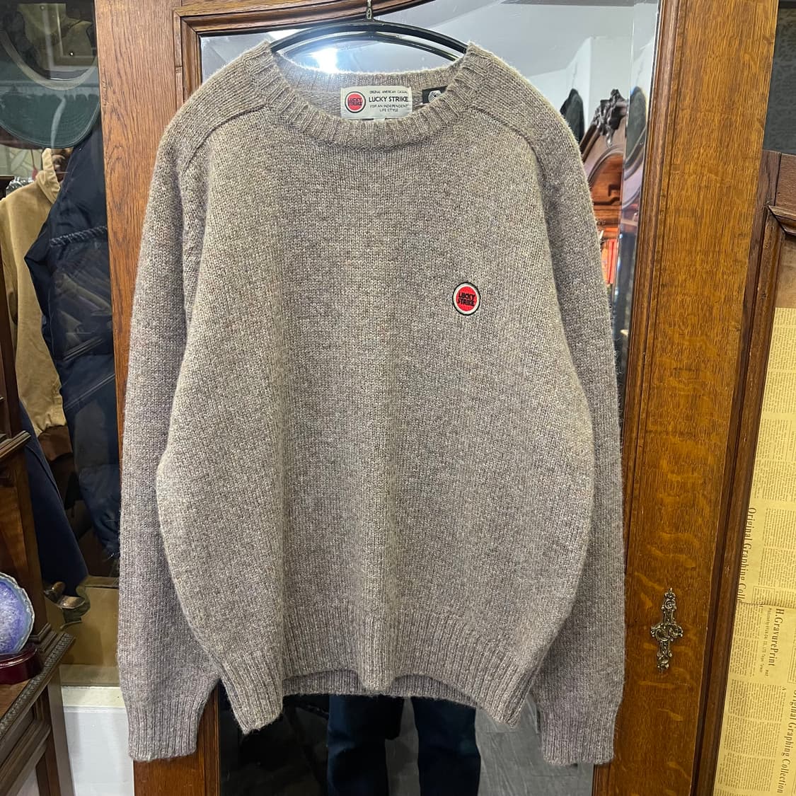 럭키 스트라이크 울 스웨터 상품이미지1