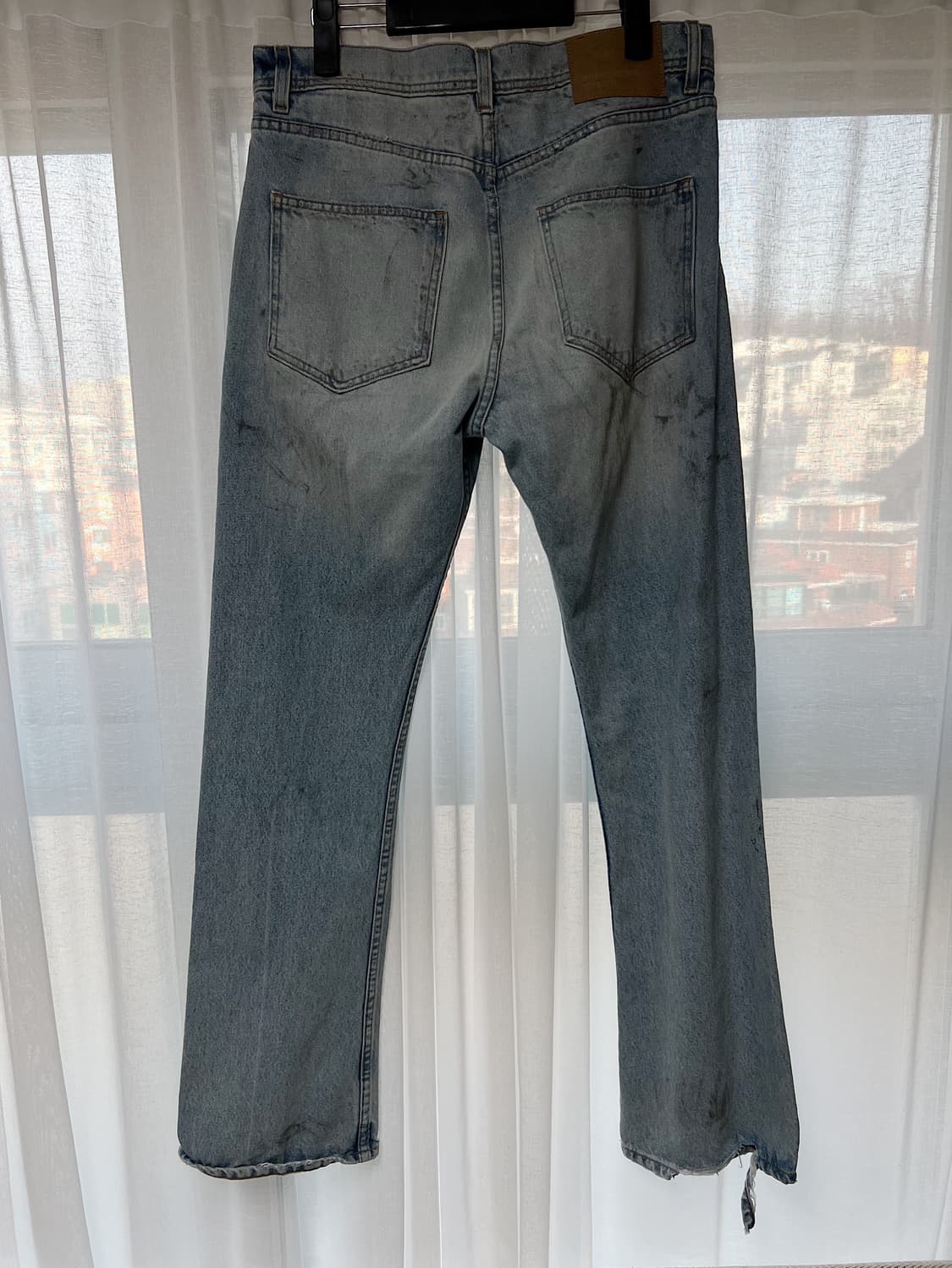 [ERD/앙팡 리쉬 데프리메] 프린지 헴 플레어 레그 진 상품이미지2