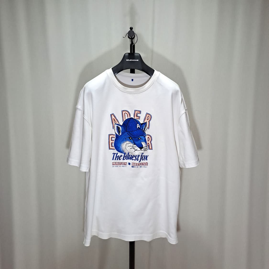 (택포) 아더에러 메종키츠네 폭스 티쳐스 반팔 화이트 A3 B547 상품이미지1
