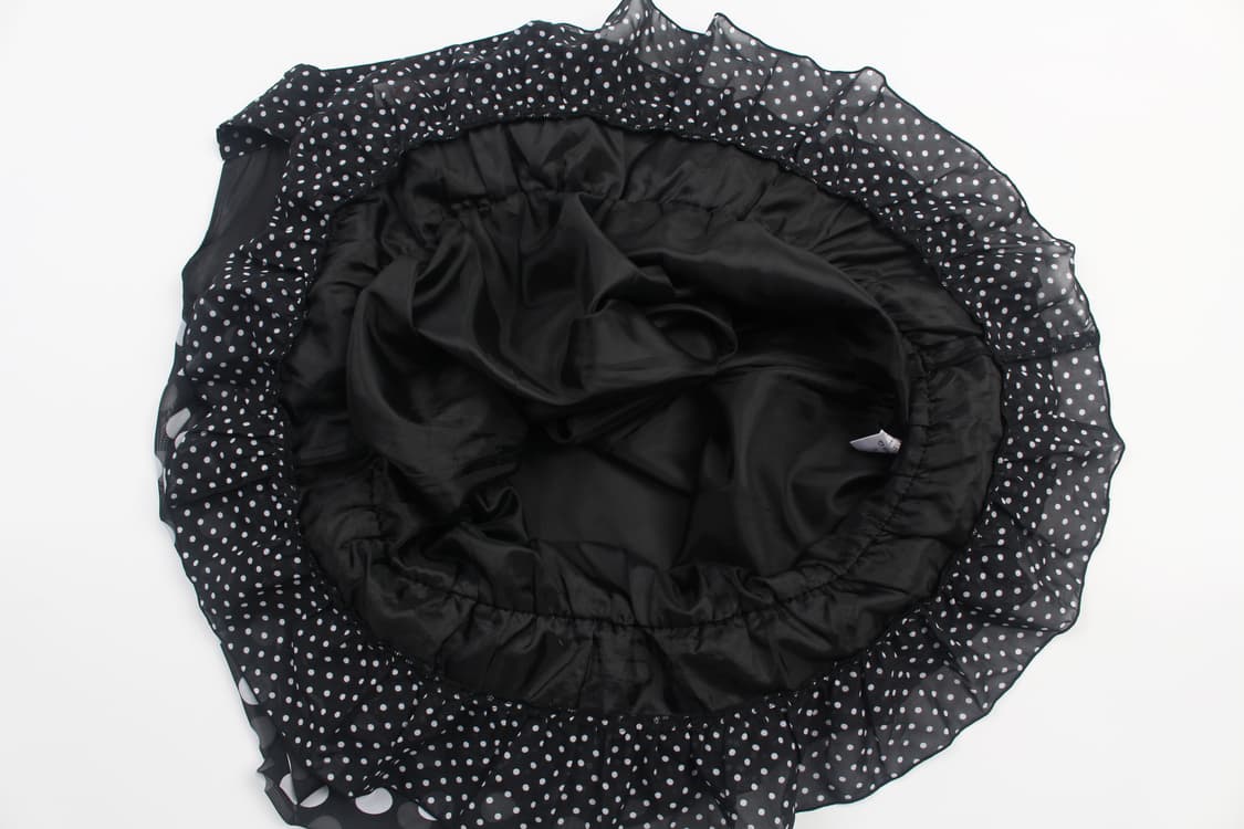 FIRST REVUE Dot Chiffon Tunic Dress 상품이미지7