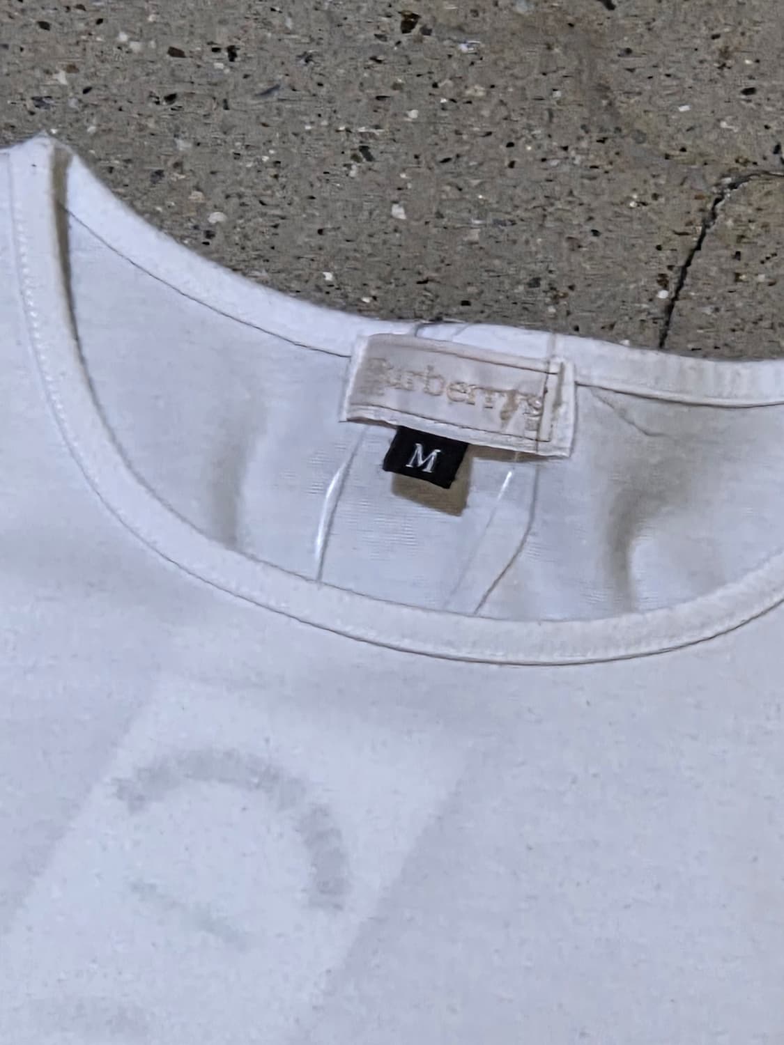 Burberry 버버리 화이트 반팔티 상품이미지2