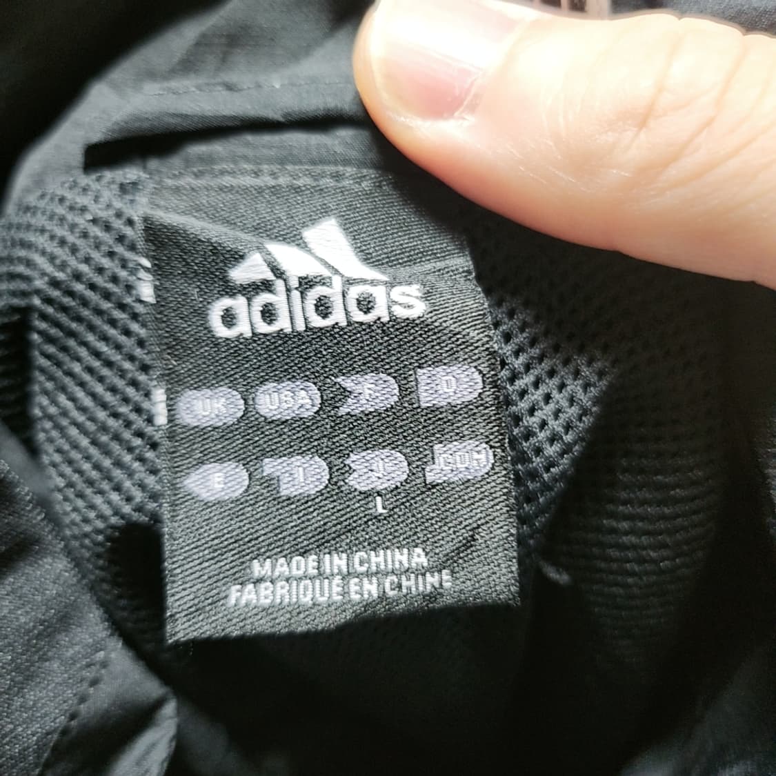 [L] 아디다스 프레데터 블랙 바람막이 점퍼 상품이미지4