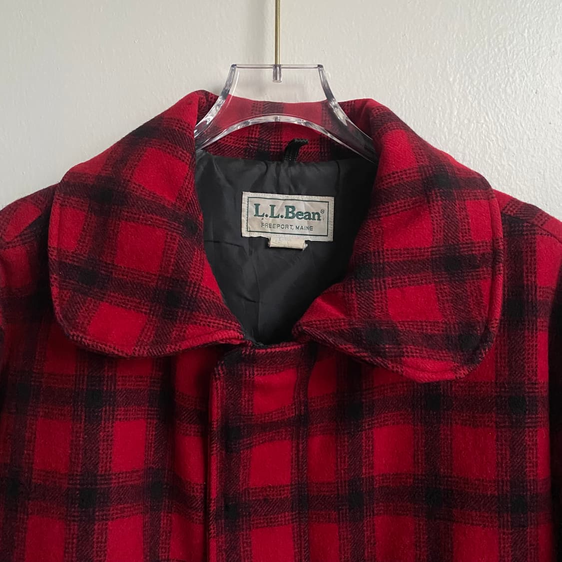🌊LLBean Wool plaid hunting coat 상품이미지4